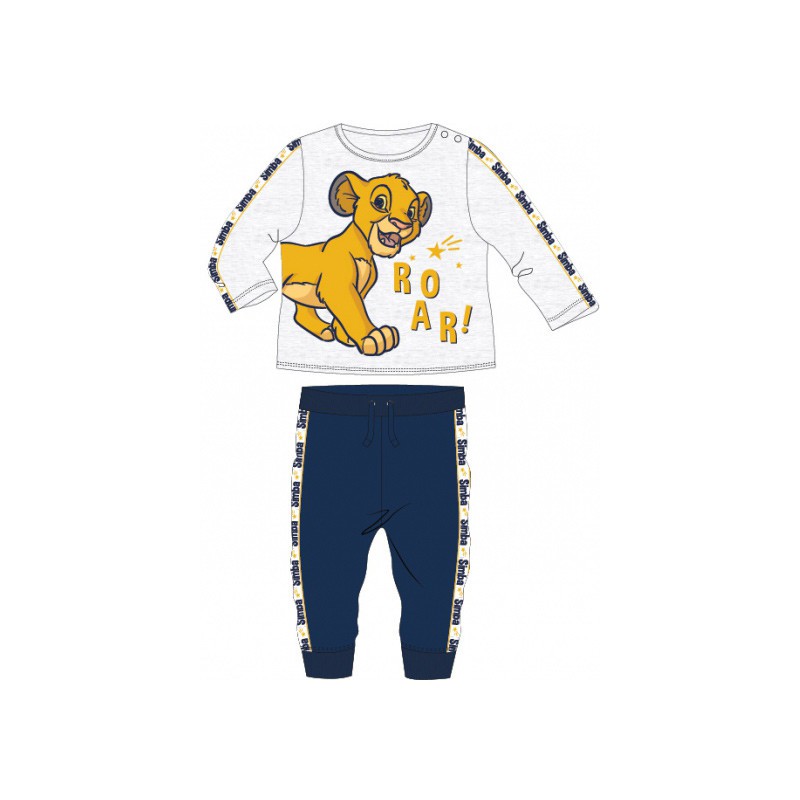 Ensemble T-shirt + pantalon bébé Disney Le Roi Lion 62-86 cm