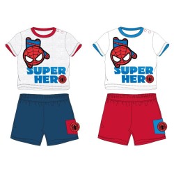 Ensemble T-shirt + pantalon bébé Spiderman 68-92 cm