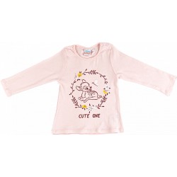 T-shirt bébé Disney Bambi, haut 2 pièces 62-92 cm