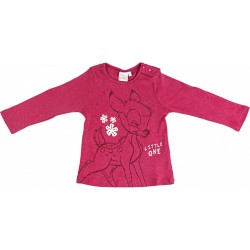 T-shirt bébé Disney Bambi, haut 2 pièces 62-92 cm