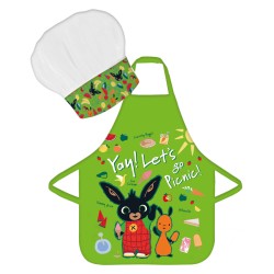 Bing Picnic kids apron 2-piece set