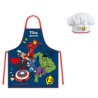 Avengers Always Angry kids apron 2-piece set