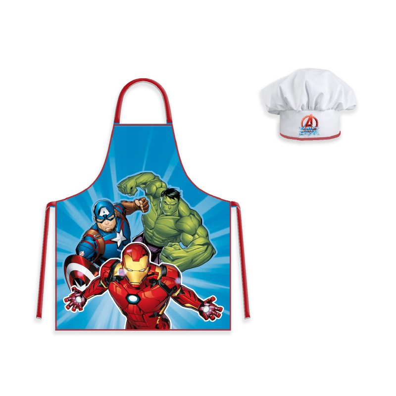 Avengers Guardians kids' apron 2-piece set