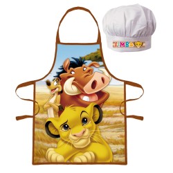 Ensemble de 2 tabliers pour enfants Disney Le Roi Lion Trio