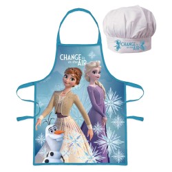 Ensemble de 2 tabliers pour enfants Disney Frozen Olaf et les sœurs