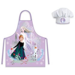 Ensemble de tabliers pour enfants Disney Frozen Purple Autumn 2 pièces