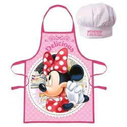 Disney Minnie  Delicious kids apron 2-piece set