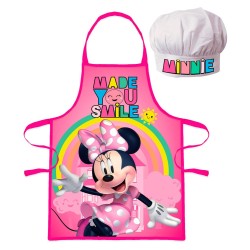 Disney Minnie  Smile children's apron 2-piece set