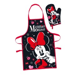 Ensemble de tabliers pour femmes Disney Minnie Smooch 2 pièces