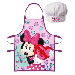 Disney Minnie  Sweets  kids apron 2-piece set