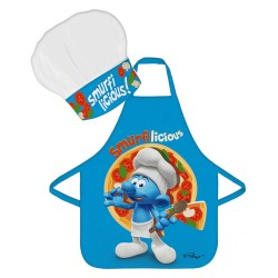 Smurfs Smurfilicious kids apron 2-piece set