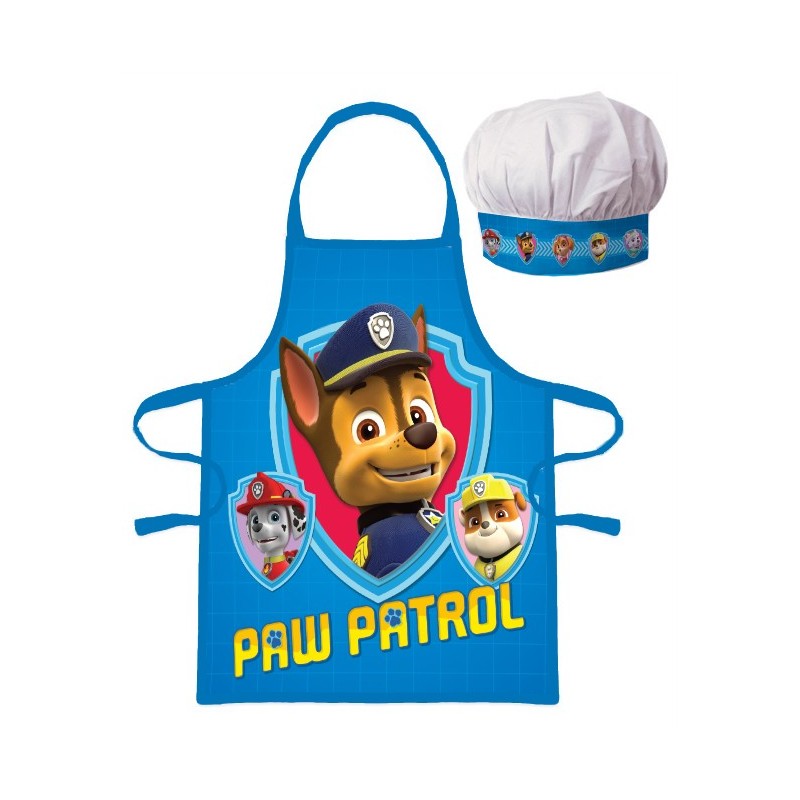 Paw Patrol on Duty children's apron 2-piece set