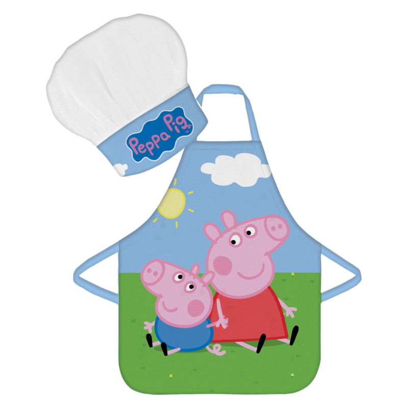 Peppa Pig Field kids apron 2-piece set