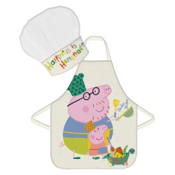 Peppa Pig Shake Kids Apron 2-Piece Set