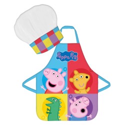 Ensemble de tabliers pour enfants Peppa Pig Team 2 pièces