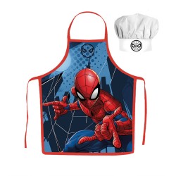 Ensemble tablier 2 pièces Spiderman Blue pour enfants