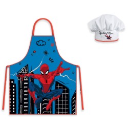 Spiderman City Children's apron 2-piece set