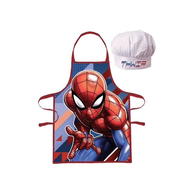 Ensemble de tabliers pour enfants Spiderman Thwip 2 pièces