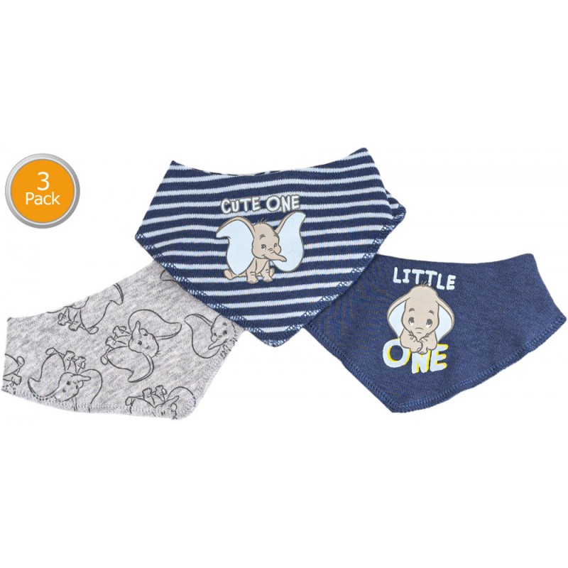 Disney Dumbo baby bibs set of 3 74/80 cm