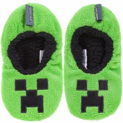 Chaussons d'hiver pour enfants Minecraft Creeper 31-38