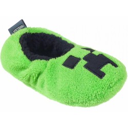 Minecraft Creeper children's winter slippers 31-38