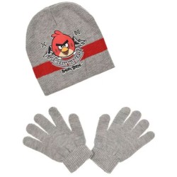 Ensemble bonnet et gants pour enfants Angry Birds Heavy Hitters 52 cm