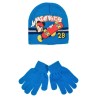 Ensemble bonnet + gants pour enfants Disney Mickey Skate 52 cm