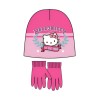 Ensemble bonnet et gants Hello Kitty Best pour enfants 52 cm