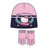 Ensemble bonnet et gants Hello Kitty Best pour enfants 52 cm