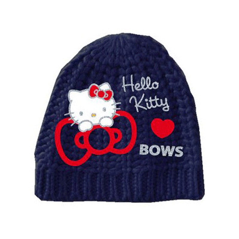 Hello Kitty kids knitted hat 54 cm