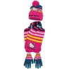 Hello Kitty kids hat + scarf + gloves set 54 cm