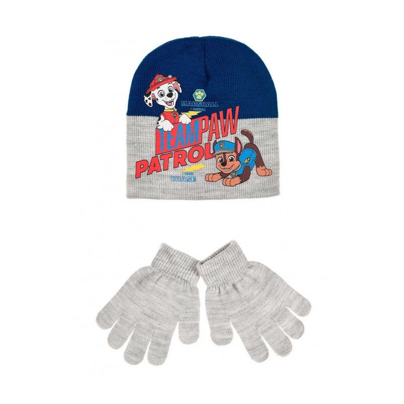 Paw Patrol children's hat + glove set 52 cm