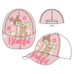 Casquette de baseball pour bébé Disney Bambi Flower 48-50 cm