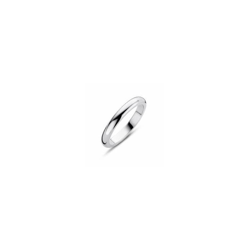 Victoria Silver Colored Wedding Ring