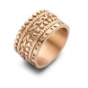 Victoria Rose Gold Thick Ring