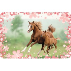 Horses placemat 43*28 cm