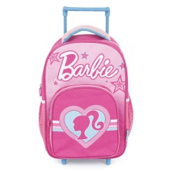 Sac à dos à roulettes pour maternelle Barbie Star, sac 36 cm