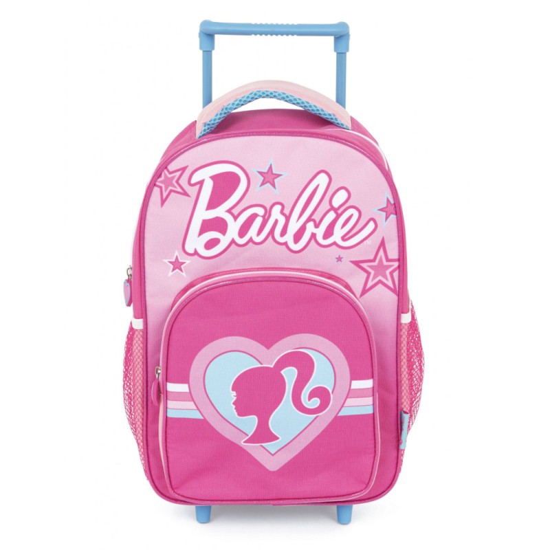 Sac à dos à roulettes pour maternelle Barbie Star, sac 36 cm