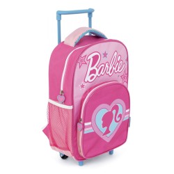 Sac à dos à roulettes pour maternelle Barbie Star, sac 36 cm