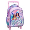 Barbie Unicorn rolling kindergarten backpack, bag 30 cm