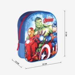 Avengers 3D backpack, bag 31 cm