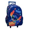 Sac d'école à roulettes Disney Lilo et Stitch Chillin', sac 46 cm