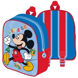 Sac à dos Disney Mickey Let's Go, sac 24 cm