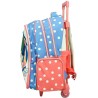 Sac d'école à roulettes Disney Minnie Boho, sac à dos 46 cm