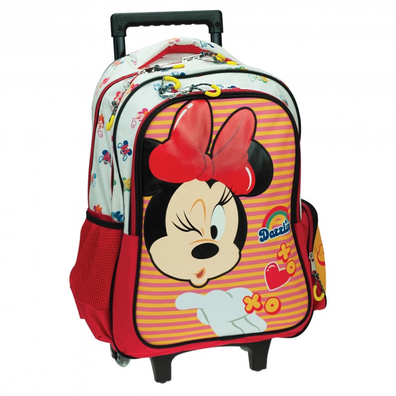 Cartable à roulettes Disney Minnie Wink, sac 46 cm