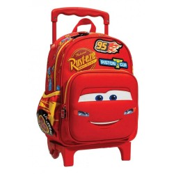 Sac à dos à roulettes pour maternelle Disney Cars Piston Cup, sac 30 cm