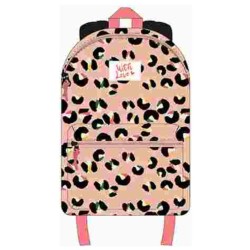 Colour Leopard Love patterned bag, backpack 43 cm