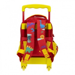 Sac à dos à roulettes pour maternelle Paw Patrol Dino Rescue, sac 30 cm