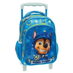 Sac à dos à roulettes pour maternelle Paw Patrol Knights Chase, sac 30 cm