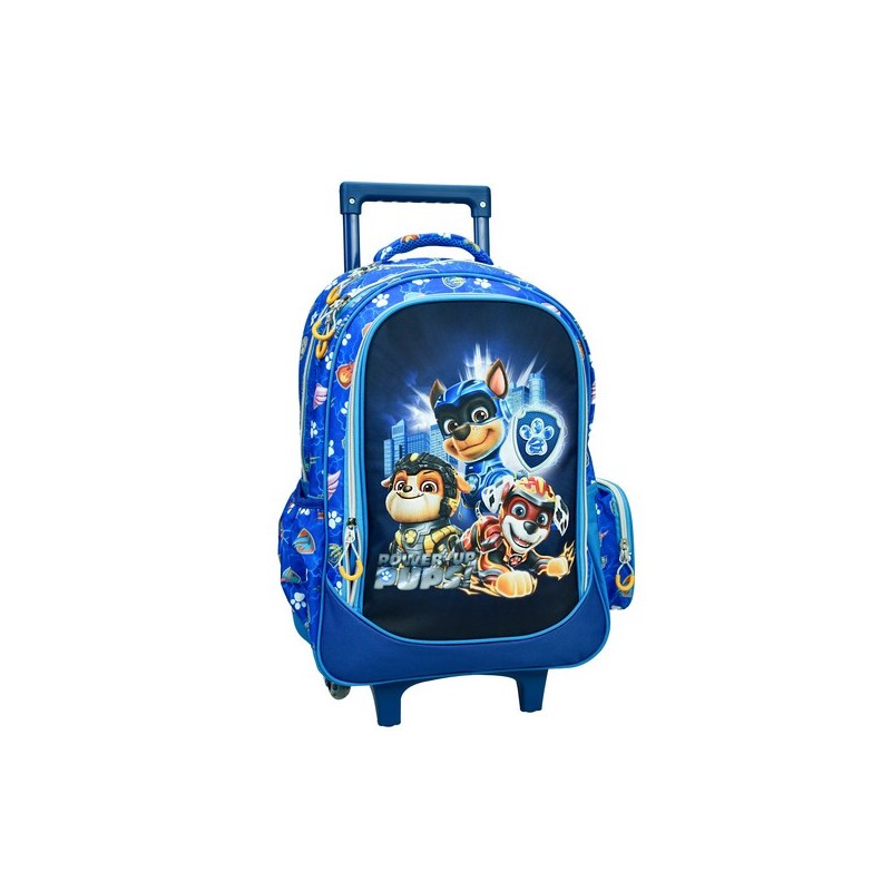 Sac d'école à roulettes Paw Patrol Power Up, sac de 46 cm